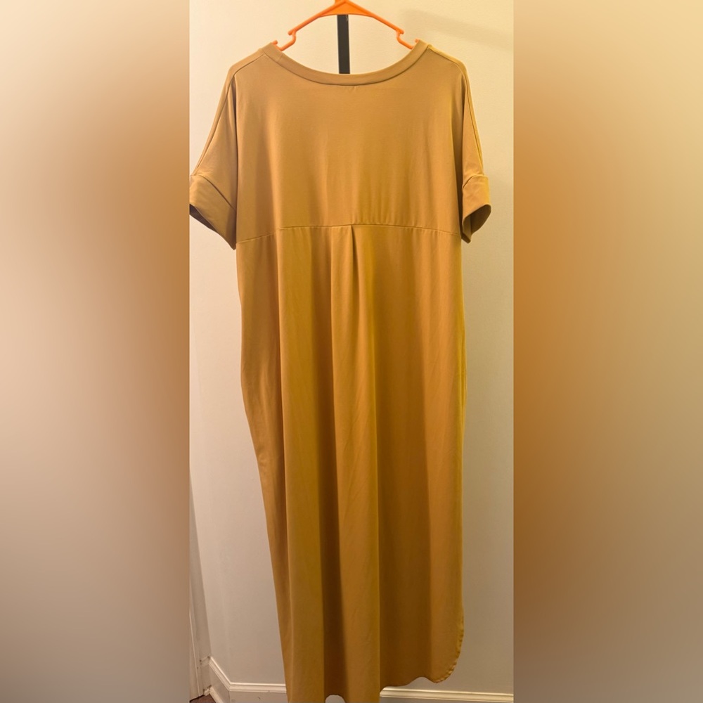 Zenana Outfitters Mustard Maxi Dress - Picture 12 of 15